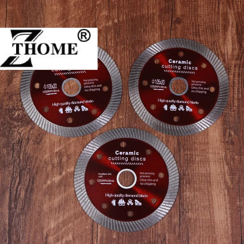 

1/3/5Pcs Turbo Diamond Saw Blade Disc Porcelain Tile Ceramic Granite Marble Cutting Blades For Angle Grinder Diamond Saw Blade