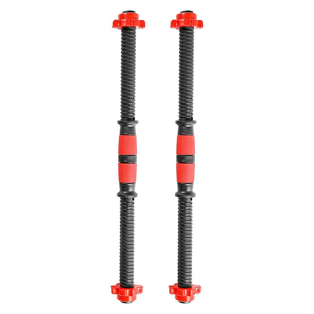 2Pcs 50cm Dumbbell Bars Weights Set Weightlifting Accessories for Gym Barbells Dumbbell Bars for Gym Home