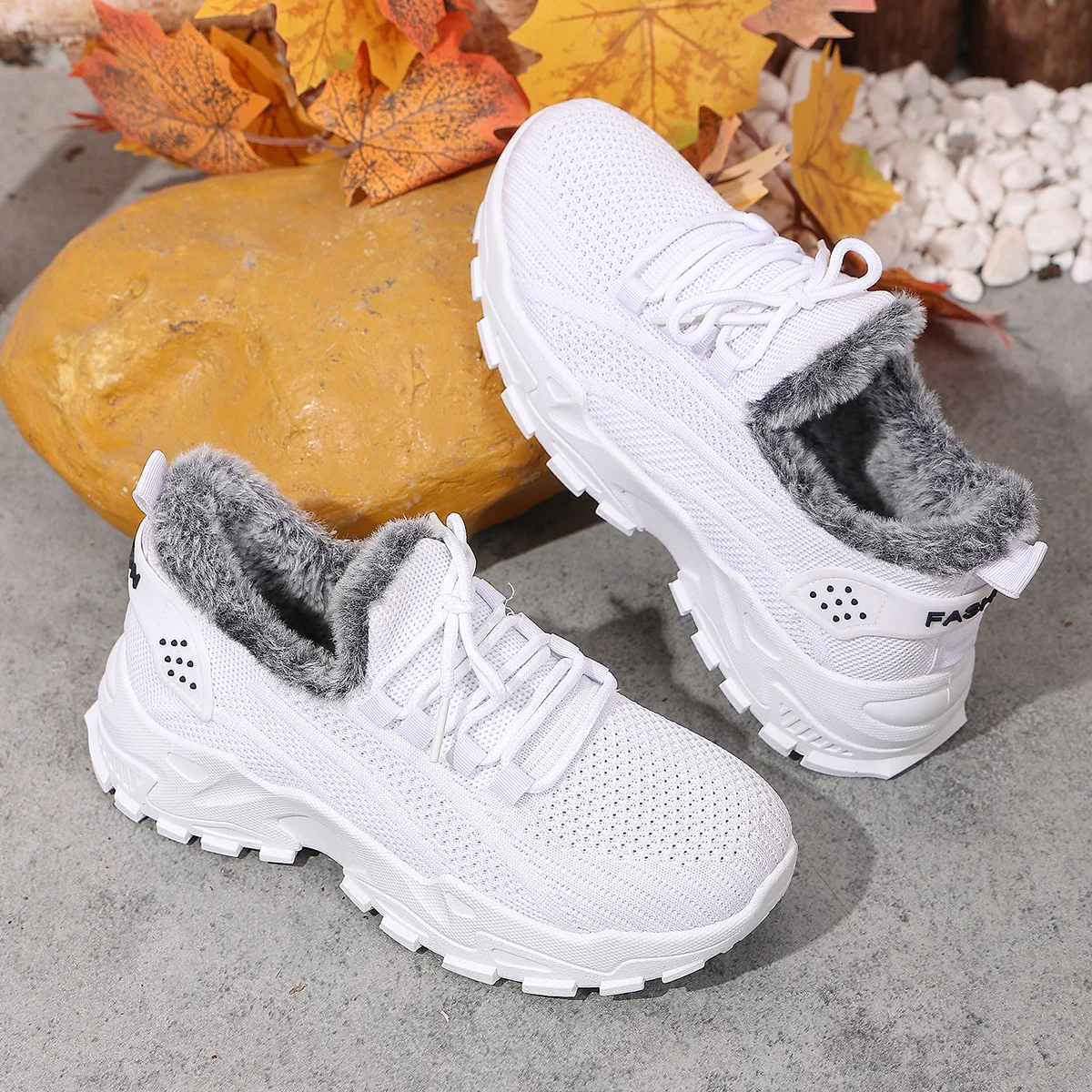 Winter Boot Insulated - 2026 Women's Winter Warm Non-Slip Fleece-Lined