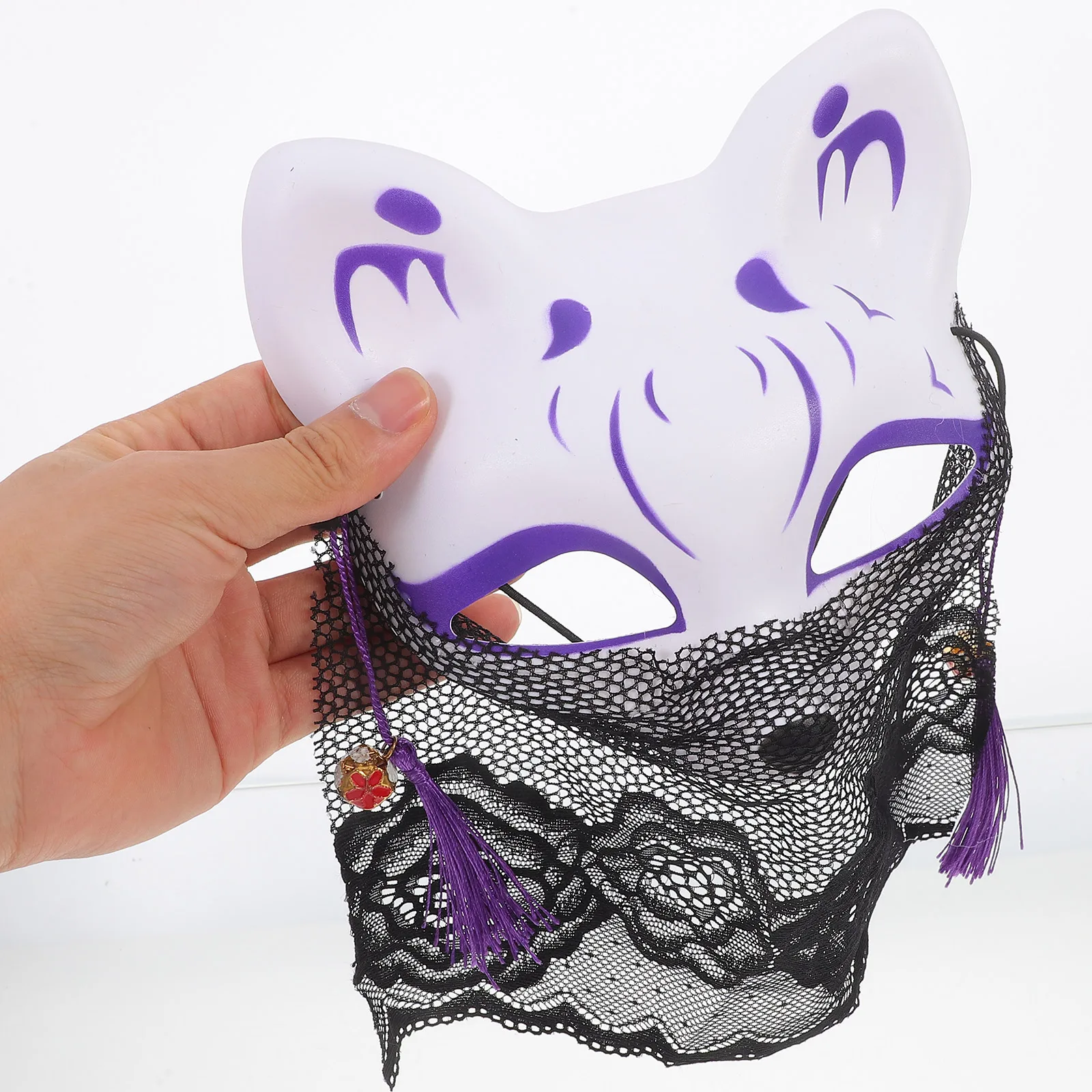 

Delicate Lace Veil Half Mask Creative Masquerade Mask Costume Accessory Party Decoration