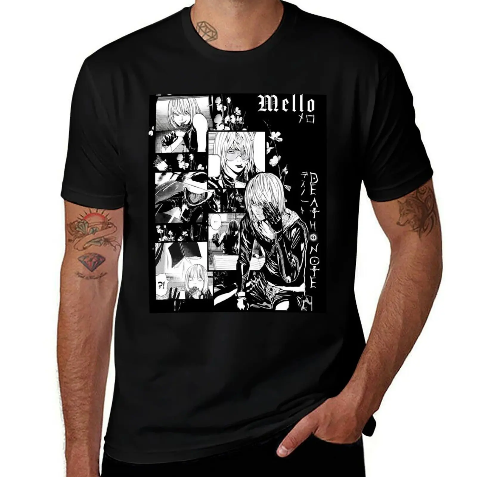 

Mello - Mihael Keehl T-Shirt Basic Tee Shirt for Everyday Outfit