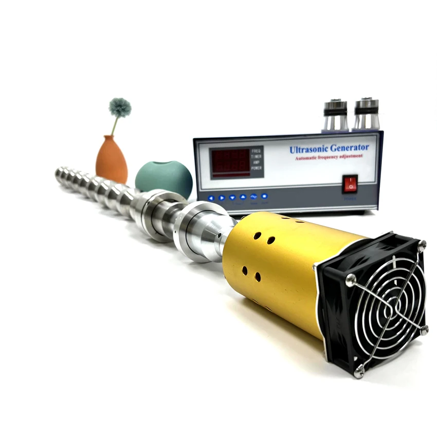 1800W 25Khz Ultrasonic Generator And Transducer Tubular Reactor