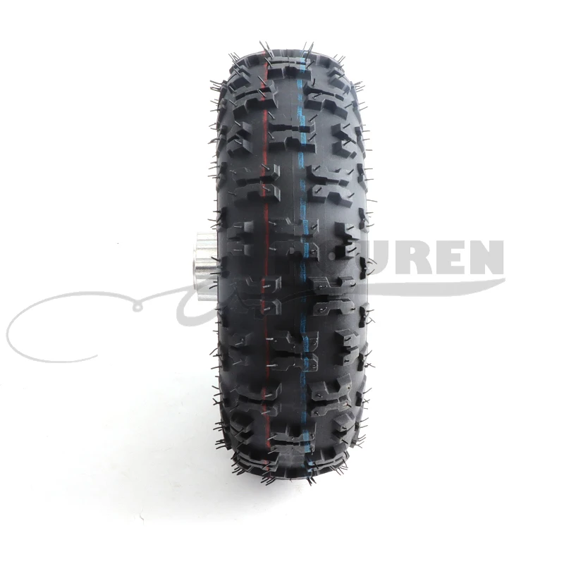 4.10/3.50-4 Pneumatic Tyre Wheel 4.10-4 Tube Outer Tire with 4 Inch  Rim for 49cc Quad Dirt Bike Scooter ATV Buggy Moto Parts