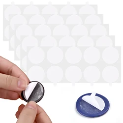 50Pcs Wax Seal Stamp Double-Sided Adhesive Stickers Round Discs Stamp Adhesive Tape DIY Envelope Cards Label Wax Sealing Sticker