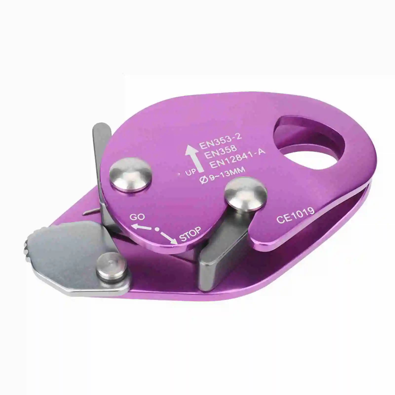 Dispositivo de agarre de cuerda para escalada en roca al aire libre, dispositivo anticaída, dispositivo de seguridad autoblocante, equipo de rescate ajustable a gran altitud