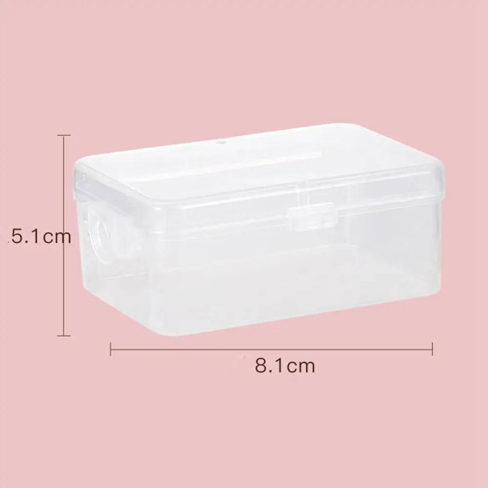 6/10pcs Mini Vingerkussens Tweeërlei gebruik Dunne Gemengde Spons Cosmetische Bladerdeeg Herbruikbaar met Opbergdoos Vloeibare Foundation Make-up Tool