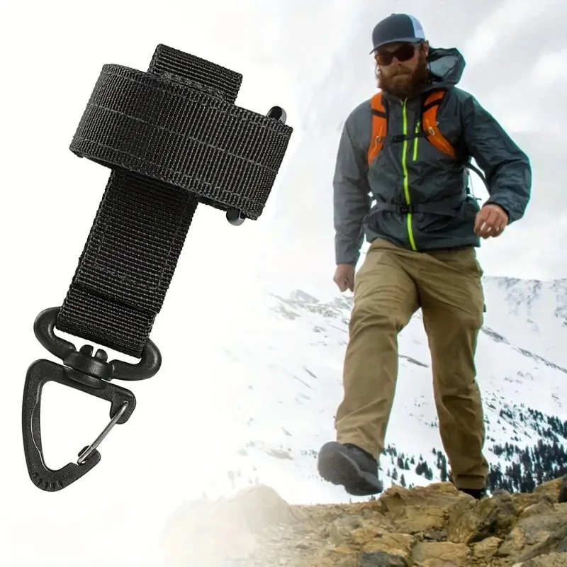 1PC Durable Nylon Glove Hanger, Safety & Convenience Accessory for Outdoor Activities