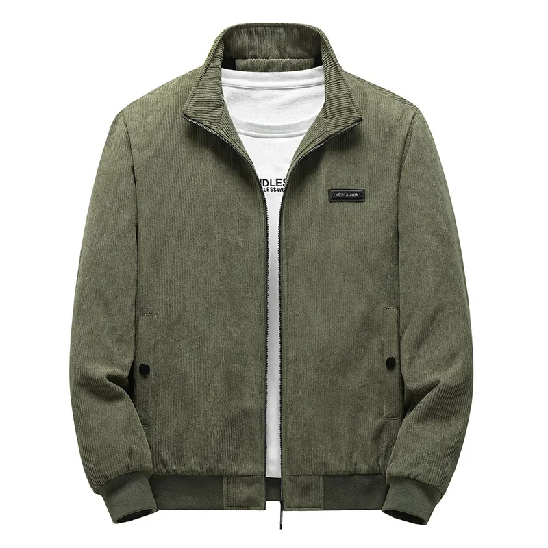 Winter Jacket Men's Thermal Jacket Men's Clothing Fleece Thickened Cold-proof Clothes Casual Fattening Tooling Top Men's Jacket