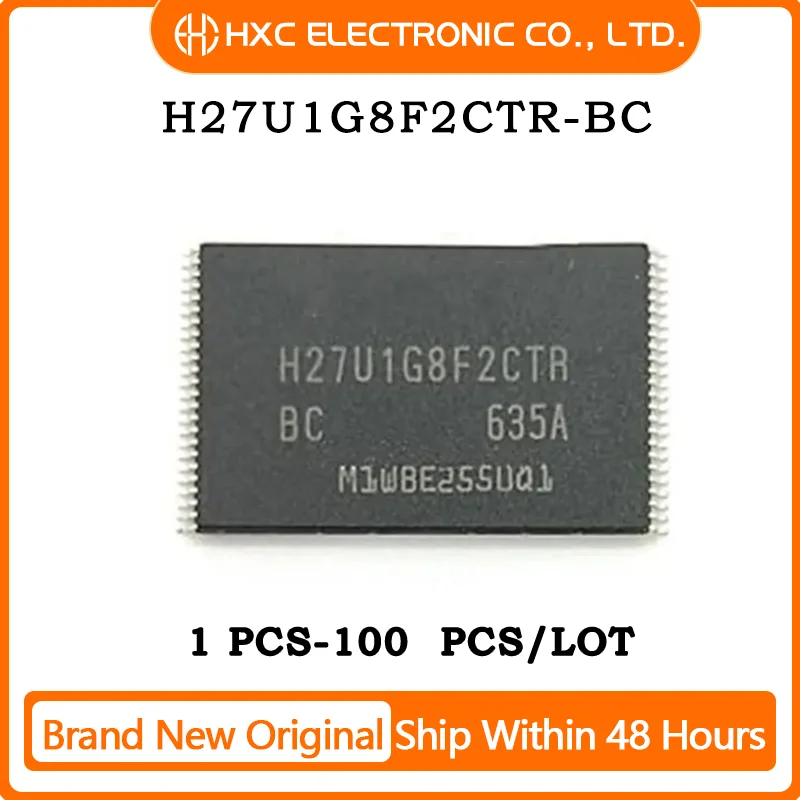 

5PCS/10PCS/50PCS/100PCS H27U1G8F2CTR-BC H27U1G8F2CTR Brand New Original IC CHIP