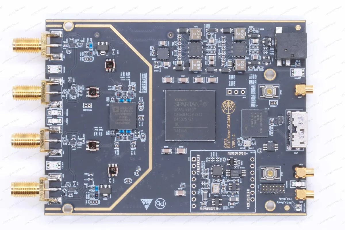 NEW USRP B210-MICRO V1.2 SDR Radio 70MHz-6GHz Firmware Offline Compatible with UHD Driver
