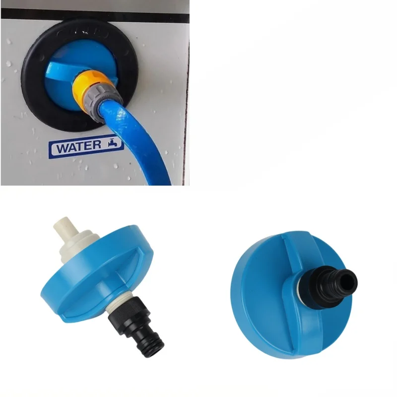 

Caravan Motorhome For Rheinland Water Inlet Filler Cap Quick Hose Connector Camper RV Parts Water Filling Caps Accessories