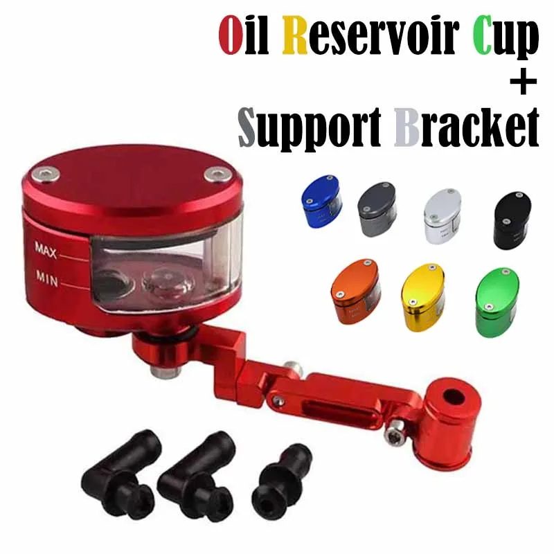 

Универсальный мотоциклетный бак тормозной муфты, цилиндр, масляный резервуар, чашка с кронштейном из алюминиевого сплава