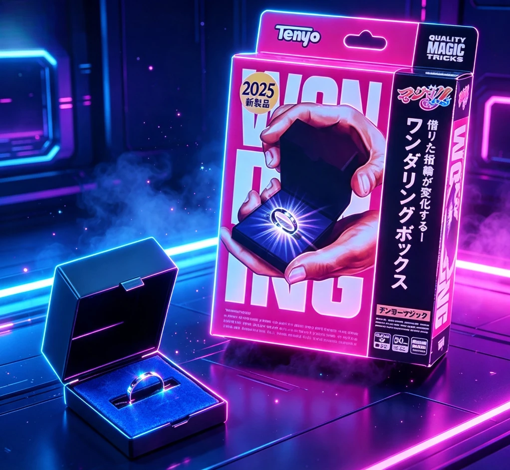Close Up Illusions Wonder Ring Pro Gimmicks Mentalism Magic Trick Professional Magician Games Object Appearing Vanishing Magia