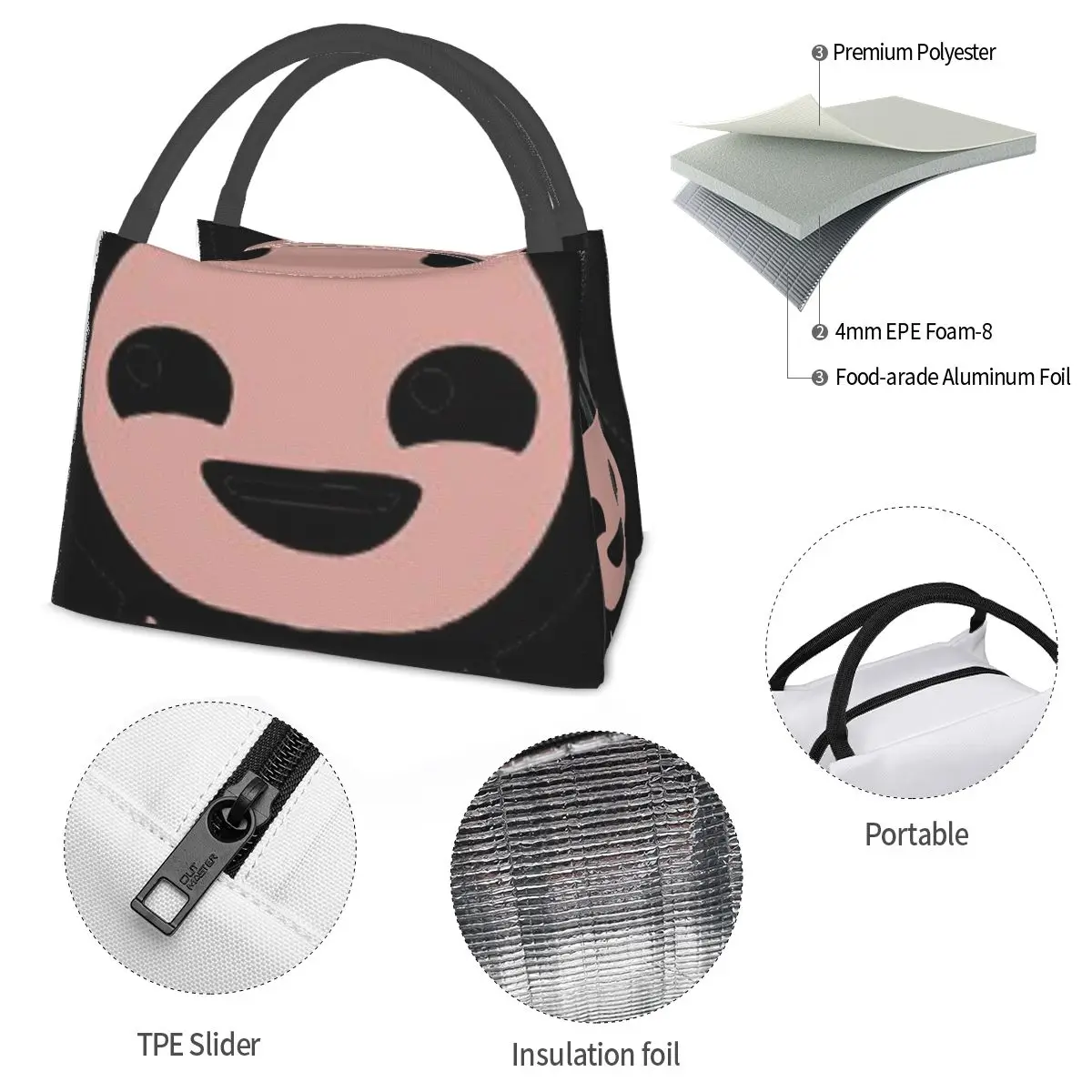 Binding Of Isaac Portable insulation bag for Cooler Thermal Food Office Pinic Container