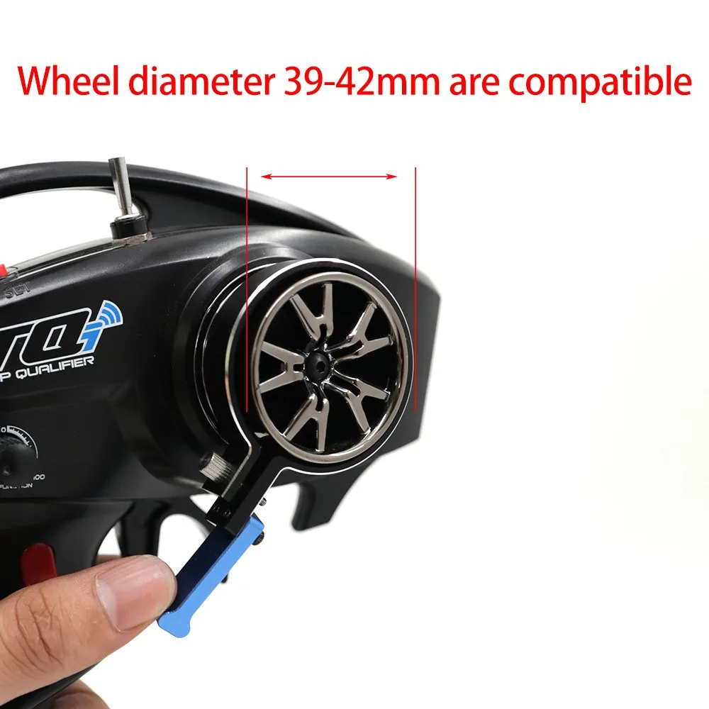 1/10 Rc Car Remote Control Retrofit Upgrade One-handed Handwheel Controller For Traxxa Tqi Futaba Sanwa Radiolink Dumborc Flysky