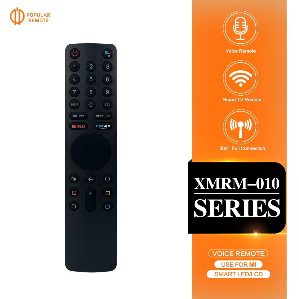 XMRM-010 Voice Remote Control for Xiaomi Mi TV 4S 4A Smart TV Replacement Remote Control for Xiaomi Mi 4S 4A Smart TV with voice