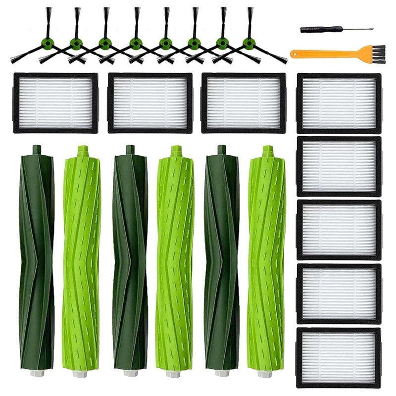 N85R-para Irobot Roomba I3 I3 + I7 I7 + I4 I6 I6 + I8 I8 +/Plus E5 E6 E7 J7 I E & J Series filtros de cepillo para aspiradora