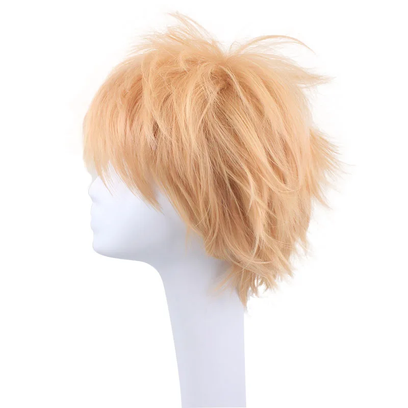 Cosplay Wig Noiz Short Spiky Hair Light Yellow Cosplay Wig