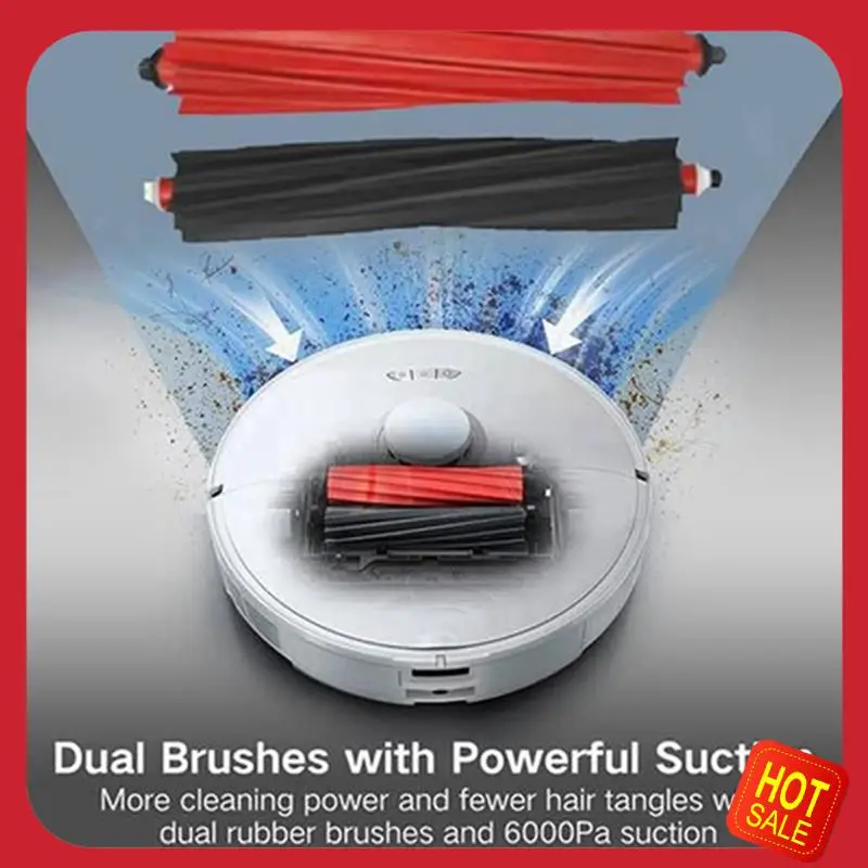 

A08I 23PCS Replacement Parts For Roborock Qrevo Master/V20/P10S Pro Vacuum Main Side Brush Mop Cloths HEPA Filters Dust Bags