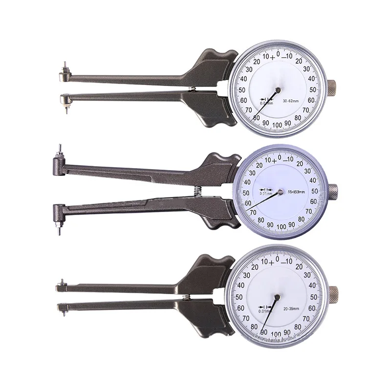 Pinça Interna Dial Interno Medidor de Espessura Faixa de Medição 001 mm 828 mm 55153 mm Tip Probe
