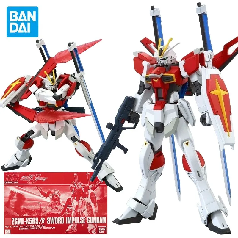 

BANDAI PB HG SEED HGCE 1:144 ZGMF-X56S/osan Swoed Impulse Gundam Фигурки Мобильный костюм Gundam Seed Destiny Model Kit