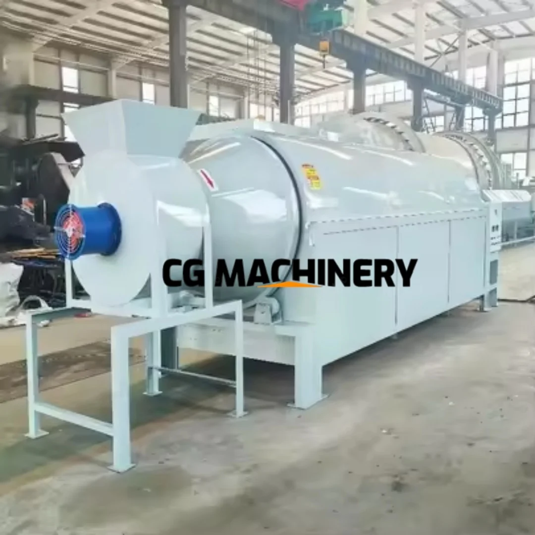

Electric/gas/Burn Wood Pellets Rotary Drum Dryer for Grains and Biomass Multi-Purpose Rotary Dryer for Fertilizer and Forage