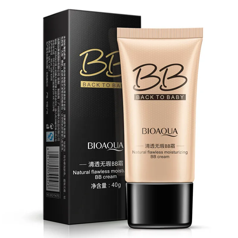 BIOAQUA BB Cream Makeup 3Colors Natural Flawless Concealer Oil-control Liquid Foundation Moisturizing Cosmetics korean cosmetics