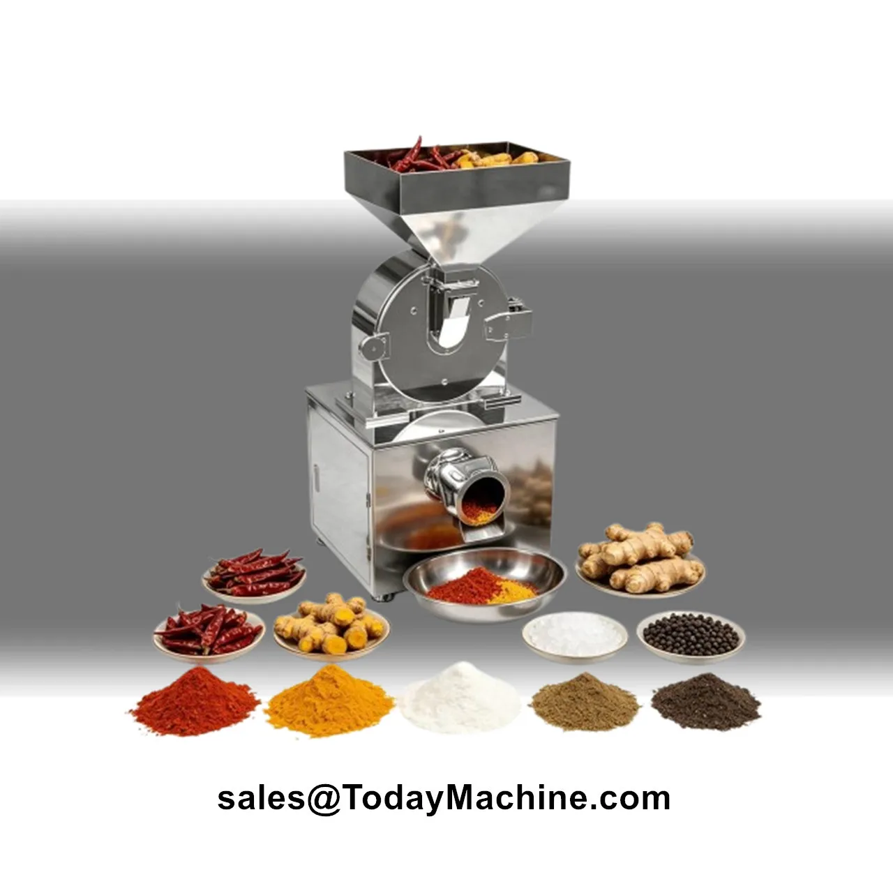 Cassava Corn Seed Grain Maize Rice Flour Powder Grinding Machine Pulverizer