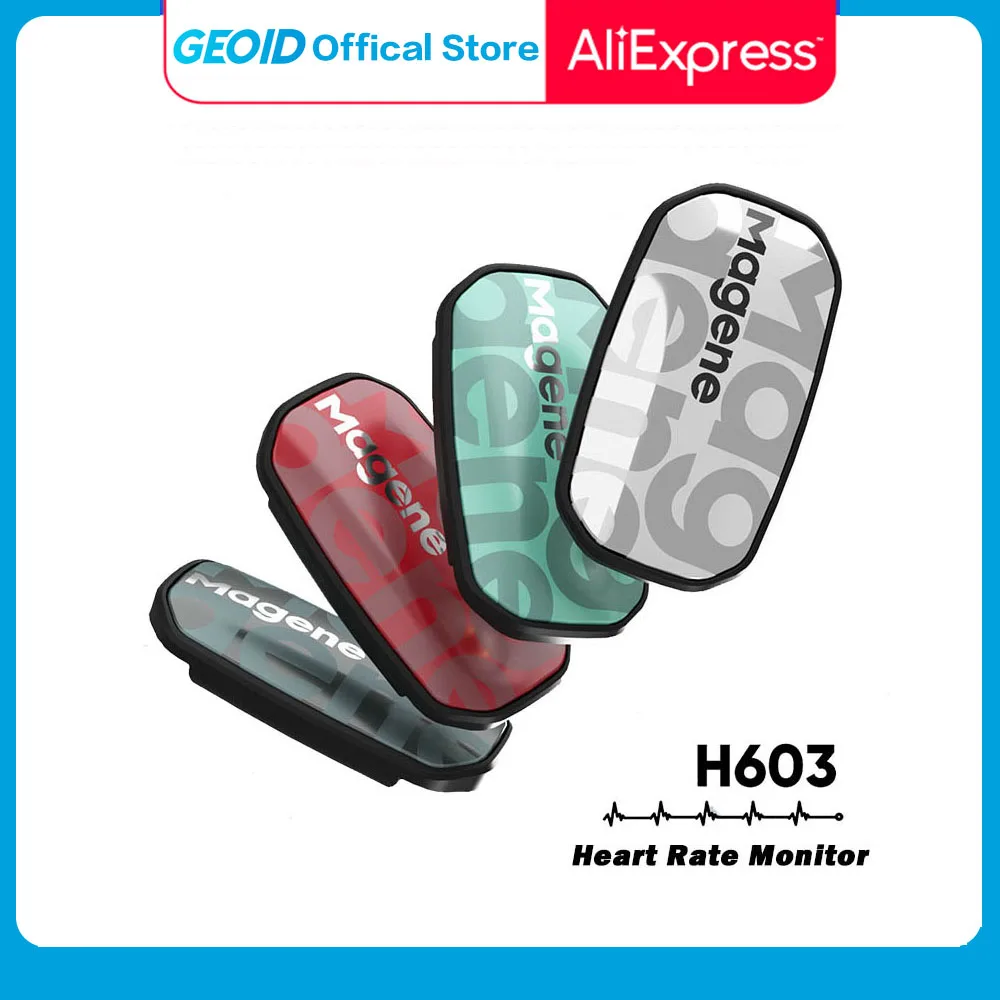 Magene H603 Chest Heart Rate Monitor Strap ANT+ Bluetooth Waterproof Sports Running Heart Rate Sensor