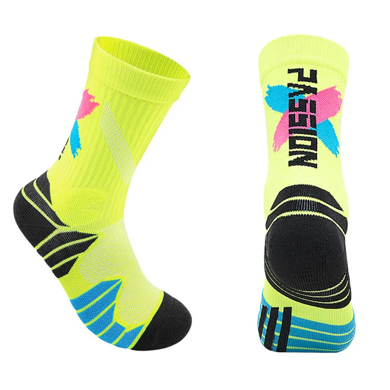 Basketball Socks Performance Cushioned Athletic Sports Running Socks Compression Crew Socks for Boy Girl Men Women