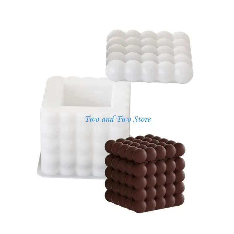 

HX6F Cube Силиконовая форма для хранения банок для смолы, цемента, бетона и штукатурки для дома