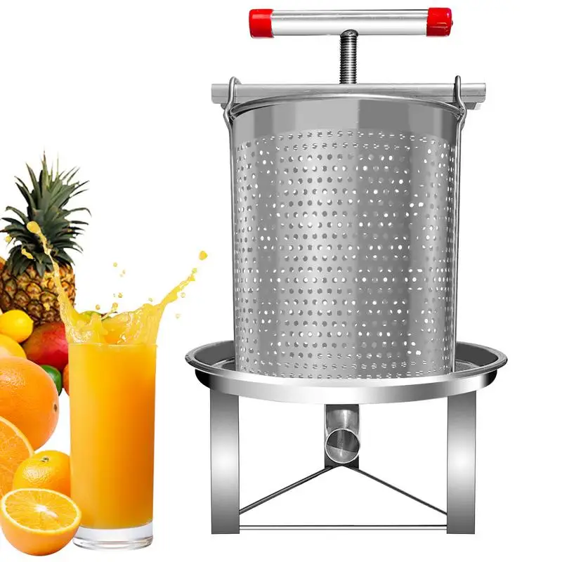 Honey Extractor Manual Honey Press Beekeeping Extractor Household Manual Beeswax Extractor Stainless Steel Bee Extraction