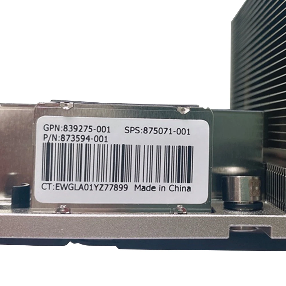 Imagem -04 - Ventilador de Refrigeração para Cpu Dissipador de Calor para Dl380 G10 Gen10 Dl380g10 875071001 839275-001 873594-001 877047-001 870935-001 875076-001