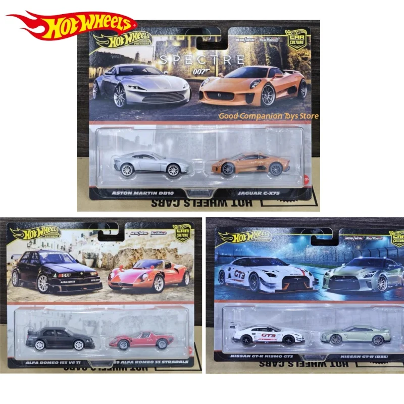 

В наличии Hot Wheels Premium Car Culture, комплект из 2 упаковок Nissan GT-R Nismo GT3 R35, масштаб 1/64, литой автомобиль HBL96, коллекция моделей, подарки