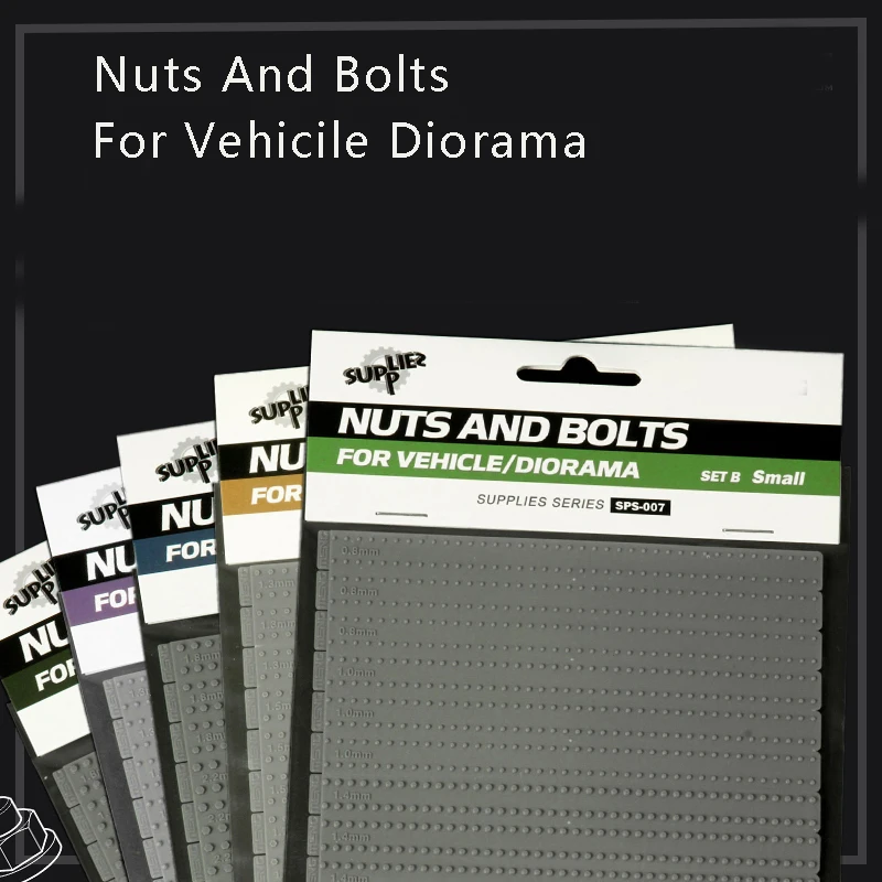 1/35 Model Kit Diorama Nuts And Bolts For Vehicle Model Making Accessories DIY Modeling