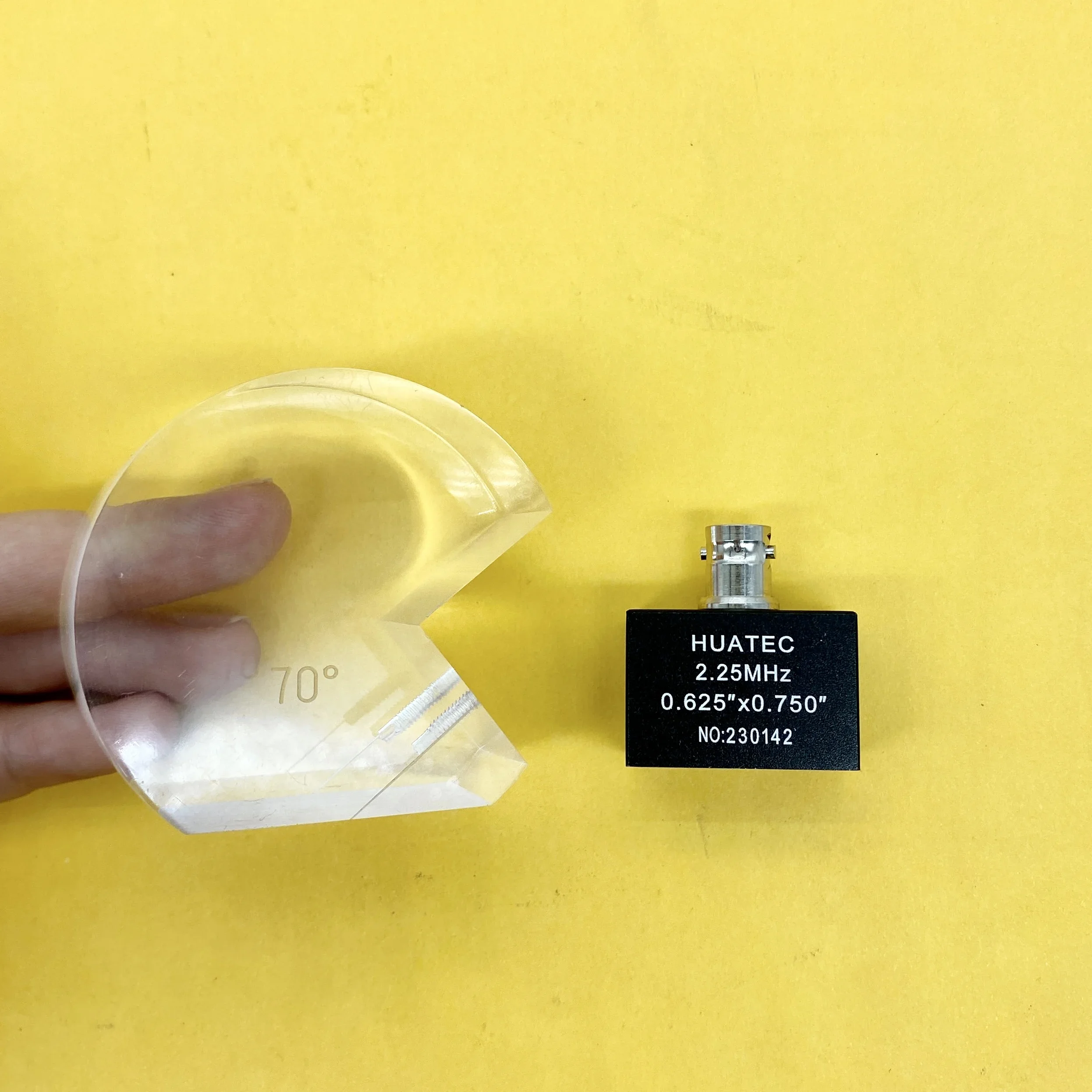 2026/Ultrasonic Flaw Detector Transducers Probe Wedge AWS Shear Wave Wedges 45,60 and 70 Degrees