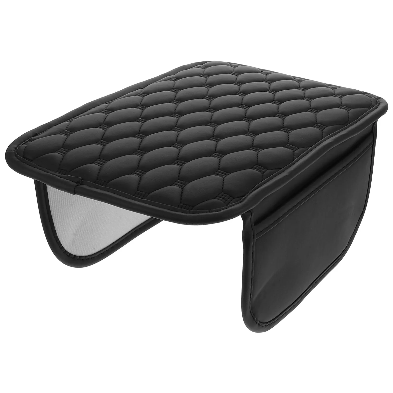 

Накладка на подлокотник автомобиля, защита центральной консоли, водонепроницаемый многофункциональный карман для хранения, для салона автомобиля, черный