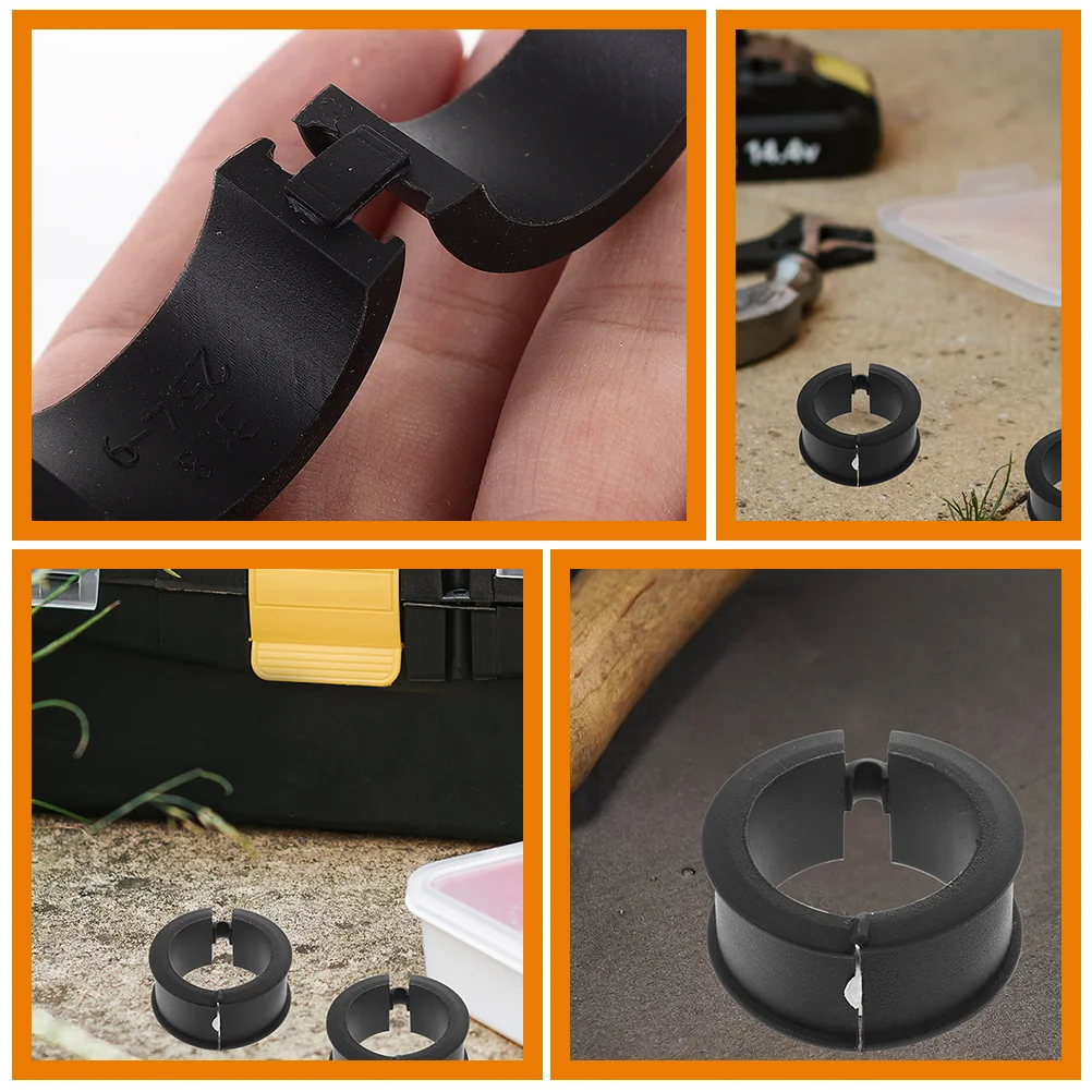 

8pcs Bike Handlebar Strong Durable Skidproof Fixing Replacement Mountain Bike Accessories Handlebar Extender Gasket Bicycle