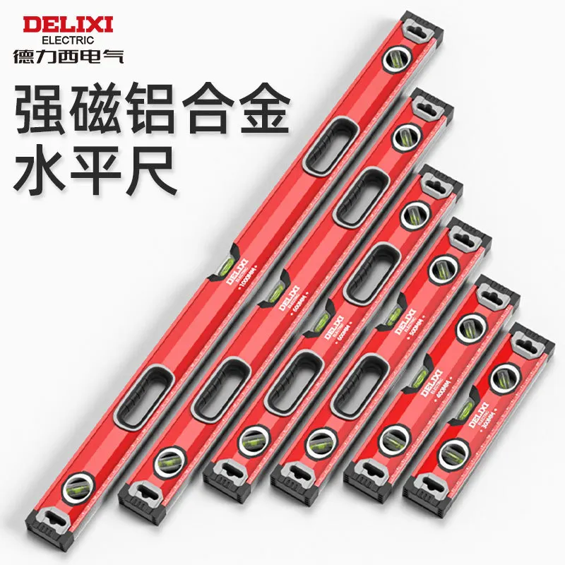 

Delixi Electric Level High Precision Measuring Tool Inclinometer Aluminum Alloy Industrial Grade Strong Magnetic Level