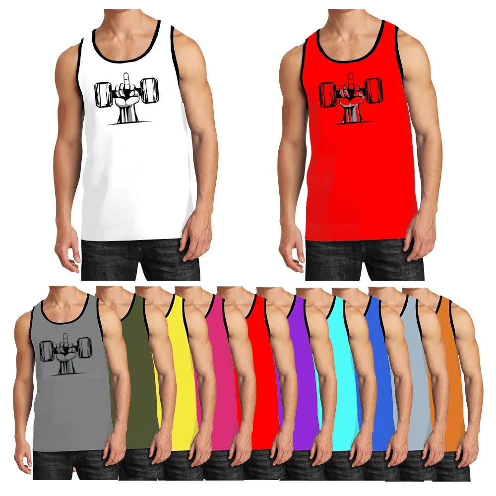 New Fun 3d Printed Vest Fashion Fun Sleeveless Adult Men Kids Casual Street Style Macho Fitness Thin T-shirt Summer Beach Top