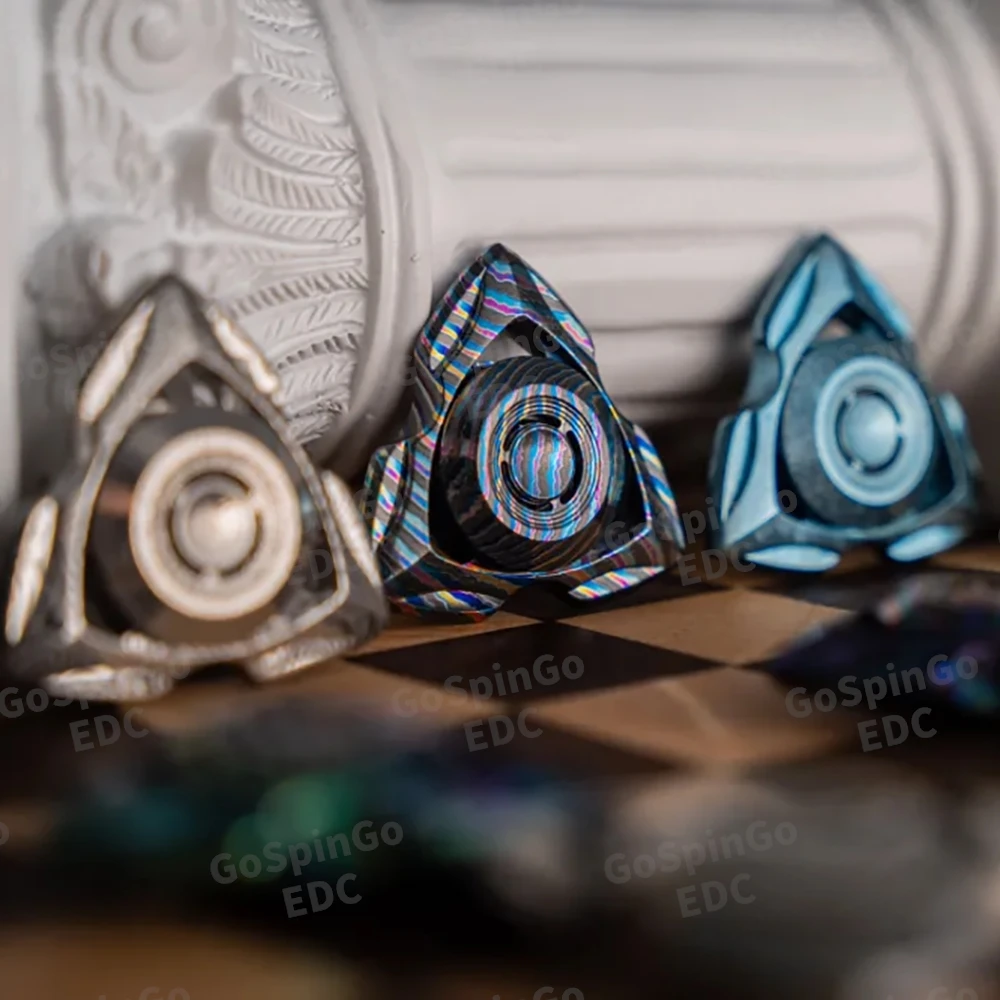 Silent Garden Siren Fidget Spinner Fidget Toys For Adults Fancy Three-Bladed Fidget Spinner Anxiety Toys