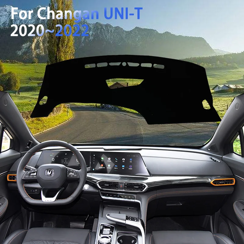 

For Changan UNI-T 2020 2021 2022 Dashboard Pad Cover Dustproof Sun-shading Non-slip Protector Sunshade Cover Interior Mouldings