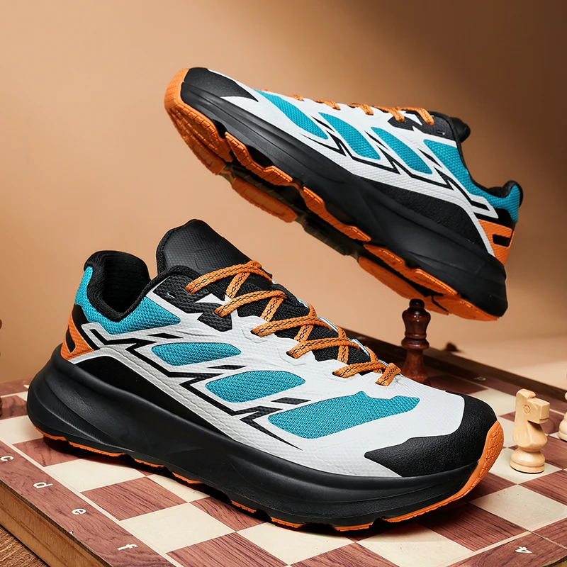 

Shoes for Man Comfortable Wide Fit Sneakers High Elasticity Male Athletic Boots Plus Size Breathable Men Walking Jogging Shoes