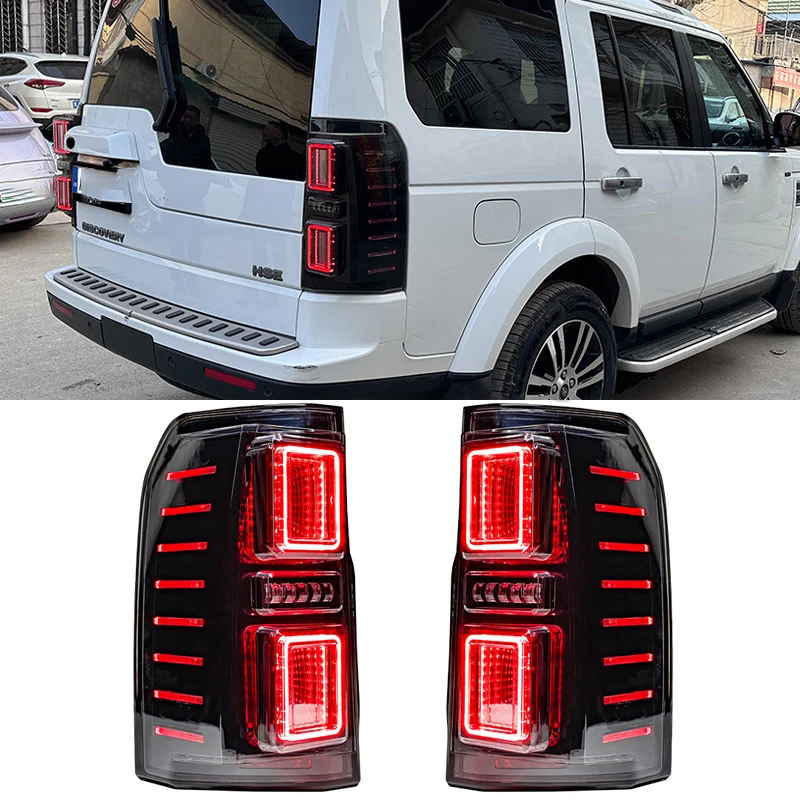 

For Land Rover Discovery 3/4 2009-2015 LED Tail Light Brake Lamp Dynamic Turn Signal Modified Taillight Assembly Car Accessories