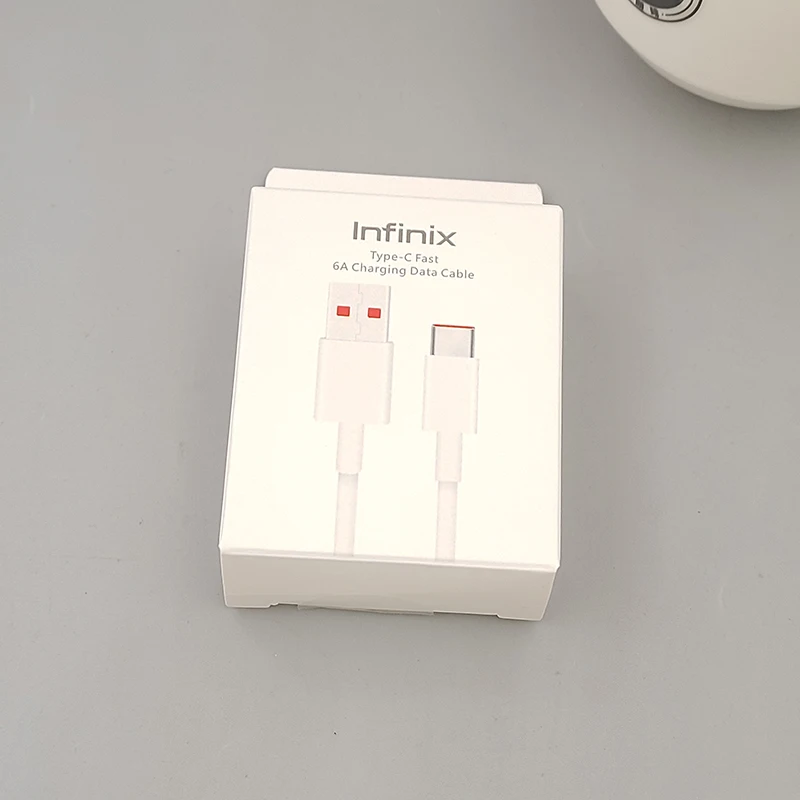 Infinix 45W 67W 100W Super Fast Charge Cable 6A USB Type C Wire Cord For Infinix Hot 60 50 Pro+ Note 50 40 Pro Zero 40 GT 30 Pro