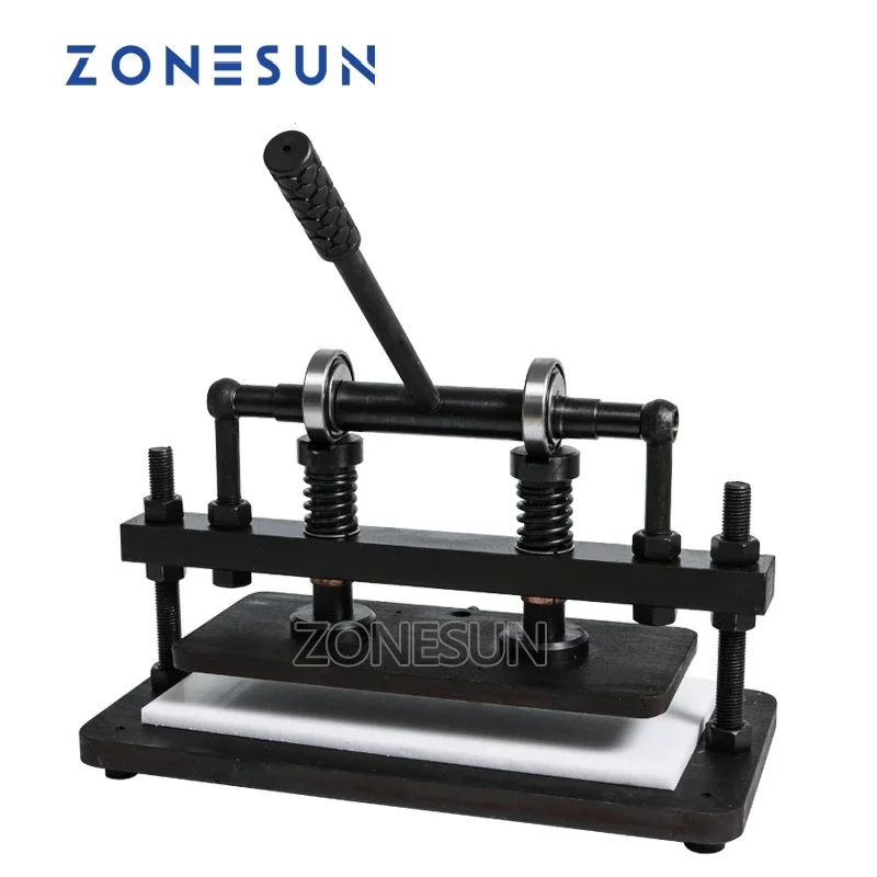 ZONESUN 3616 سنتيمتر عجلة مزدوجة اليد آلة قطع الجلود لحقيبة ورق الصور بولي كلوريد الفينيل/EVA ورقة قالب القوالب الجلود يموت قطع أداة #1