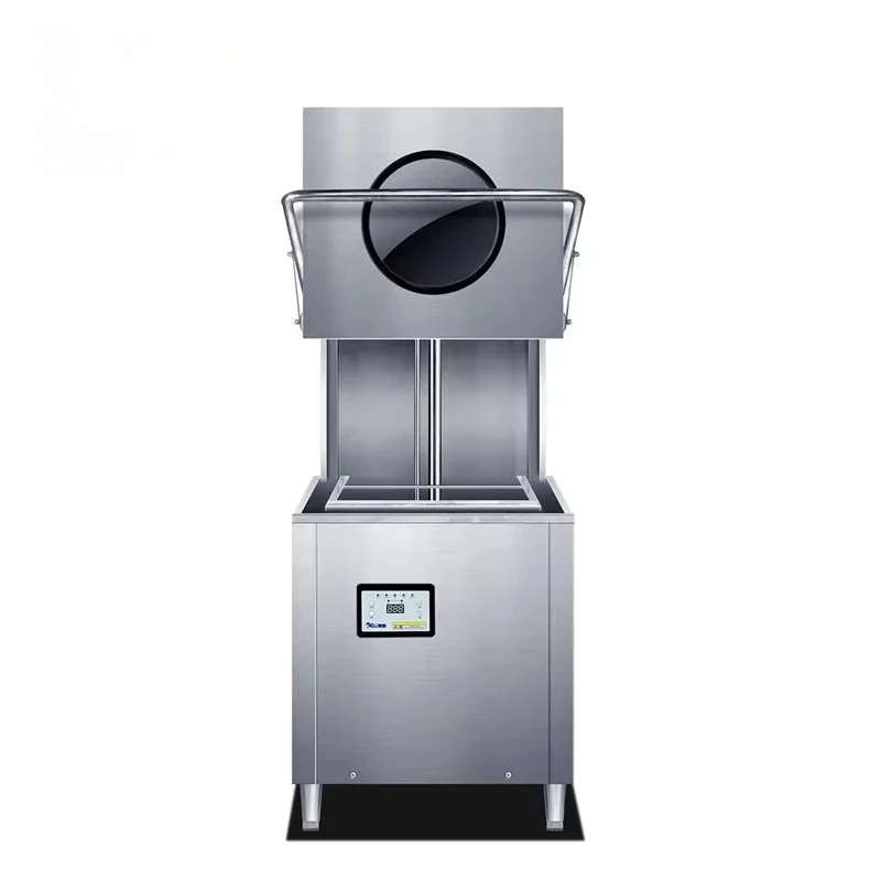 معدات مطبخ المطاعم آلة غسالة أطباق أوتوماتيكية من نوع الغطاء التجاري الكهربائي قائم بذاته #5