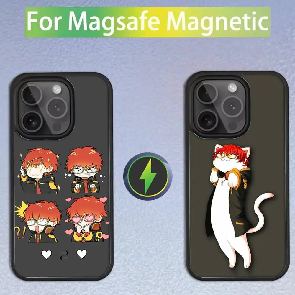 

Cartoon Mystic M-Messenger For iPhone 11,12,13,14,15,16,17,Pro,Max,Plus,Mini,SE4,E Phone Case Magnetic For Magsafe Wireless
