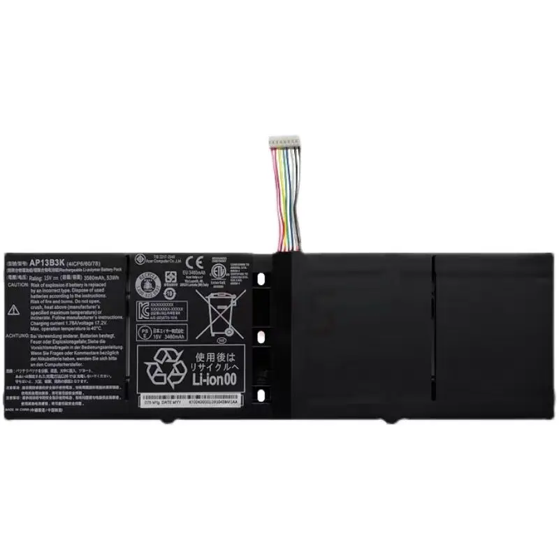 

AP13B3K AP13B8K Laptop Battery for Acer Aspire V5 R7 V5-573G V5-452G V5-472P V5-473G V5-481P V5-552G V5-572G R7-571 15V 53Wh