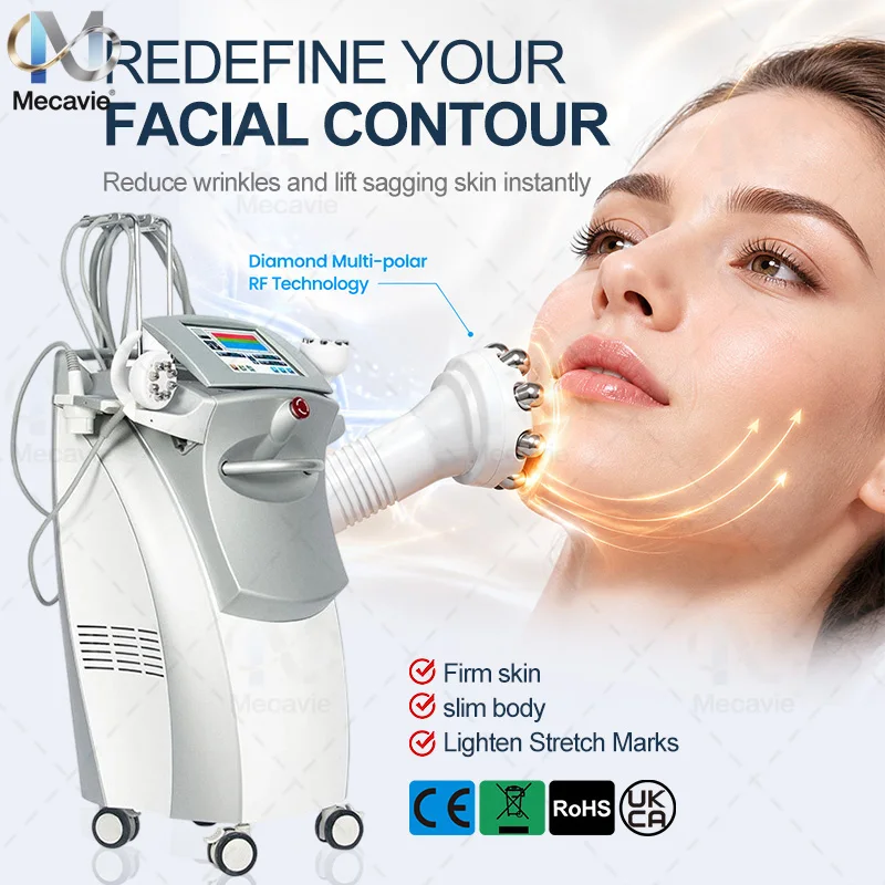 Multifunction Body Slimming Machine Face Lift Body Contouring Cellulite Reduction Skin Tightening Wrinkle Reduction Equipment